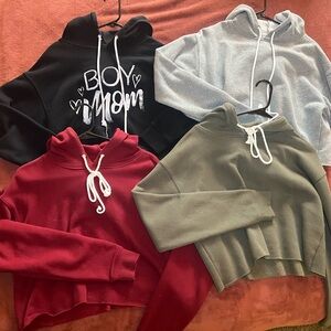 Stylish Women's Hoodie Collection *RED&BLACK**
